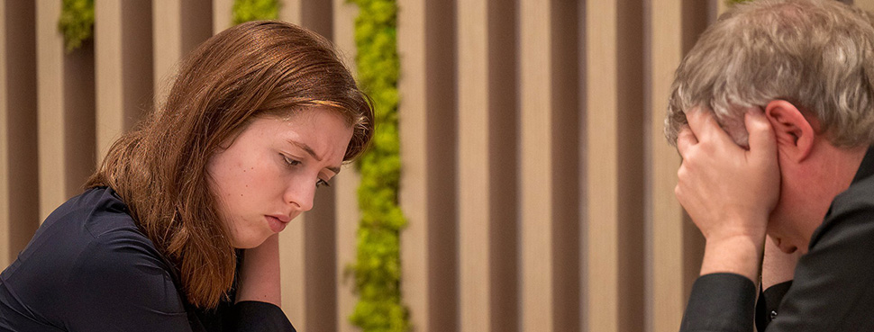 Eline Roebers scoort eerste volle punt