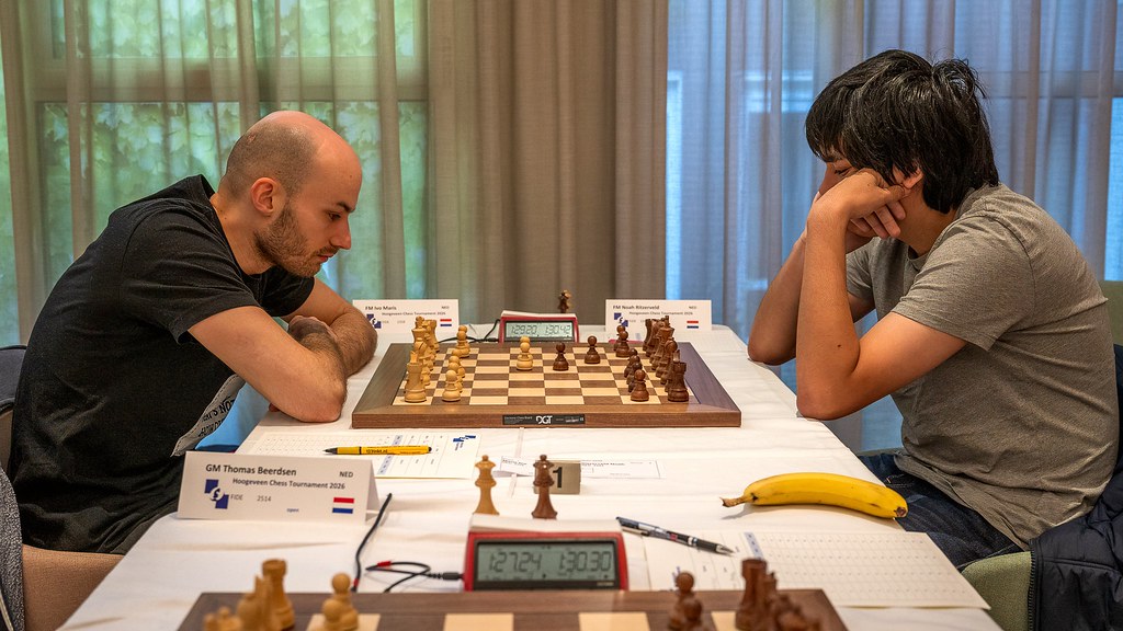 Vol punt voorsprong voor Noah Ritzerveld